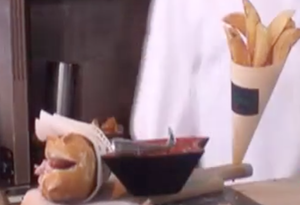 Le sandwich aux frites