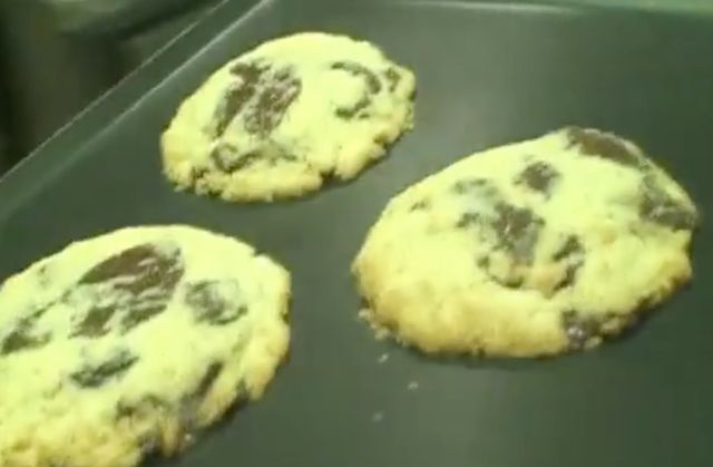 Les cookies au chocolat