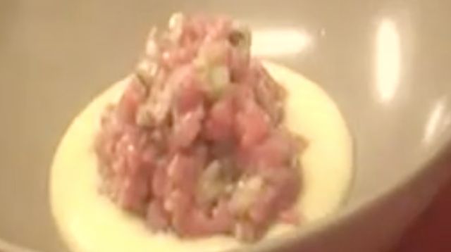 Le tartare de veau