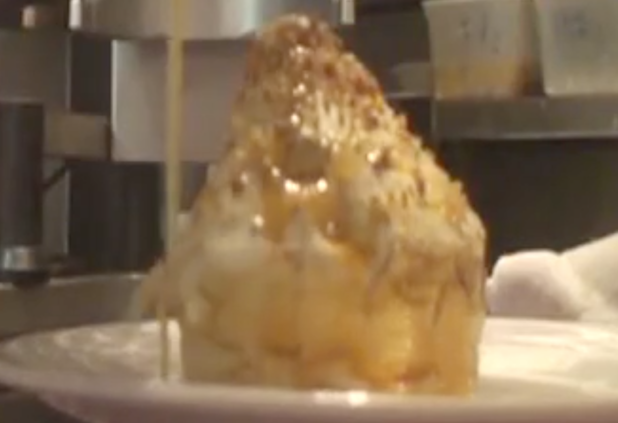 Recette l'île flottante - La Fontaine de Mars - Fooding ®