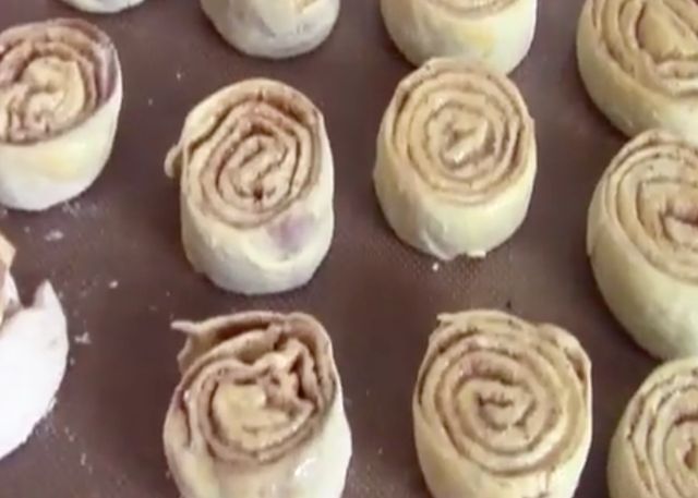 Les brioches à la cannelle