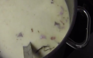 Soupe de jambon sec