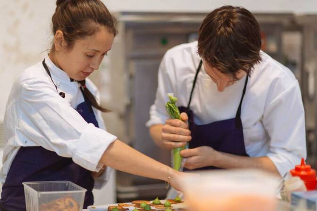 La cheffe Tatiana Levha (Le Servan)