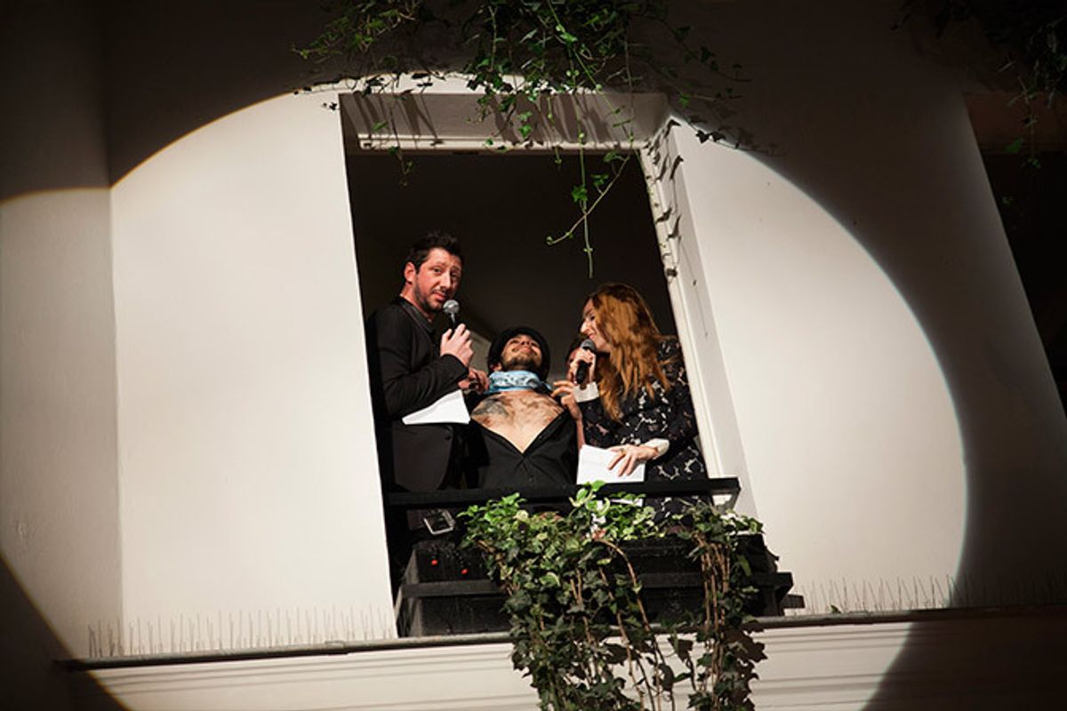 Fenêtres sur cour : Monsieur Poulpe, Alison Wheeler et Ryan Dolan (La Bijouterie, Lyon)