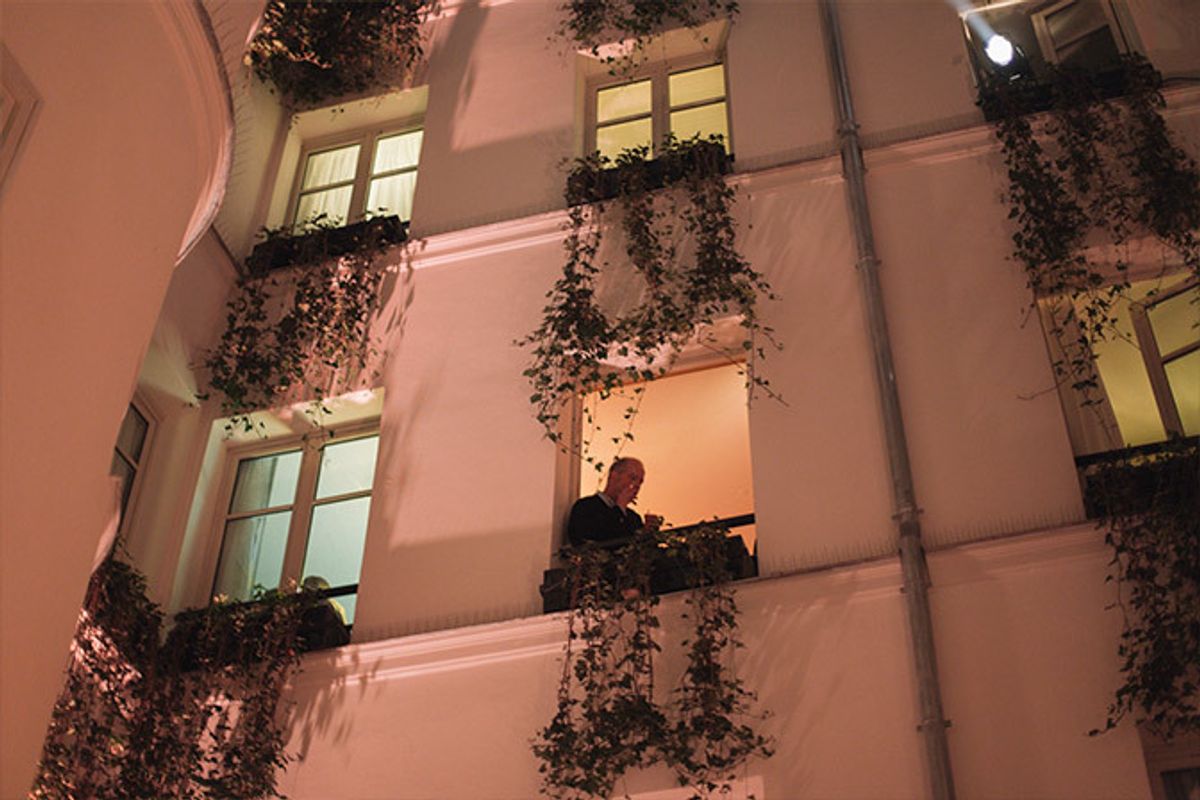 Fenêtres sur cour : Philippe Dana dans sa chambre