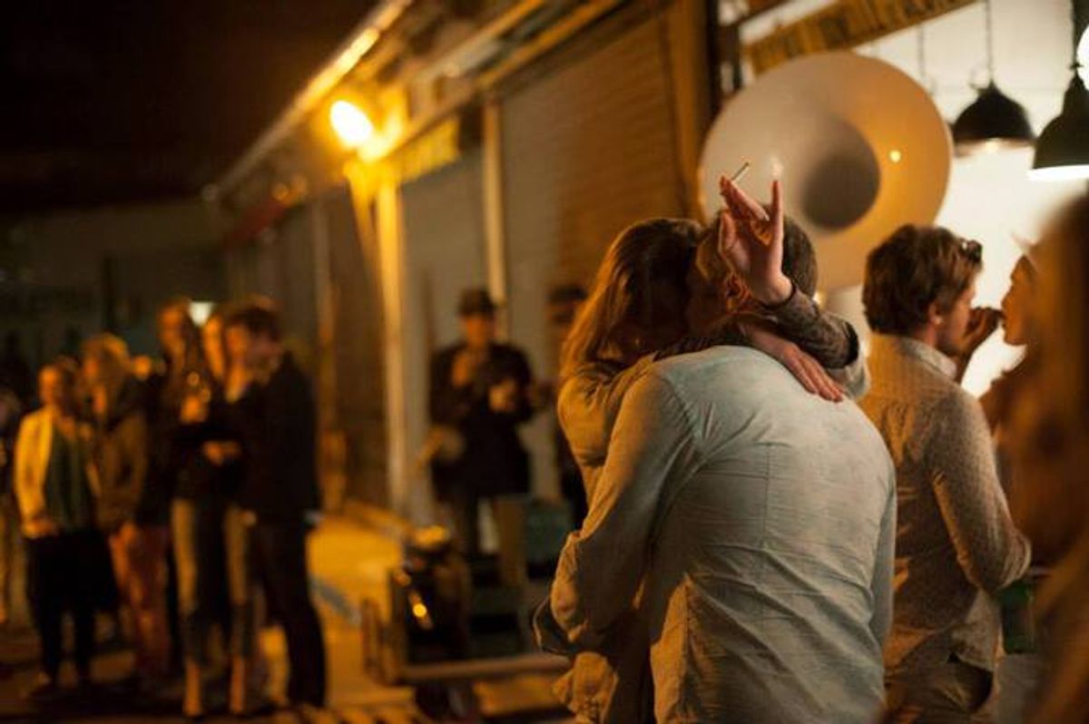 Un couple et la fanfare Gratkipoils