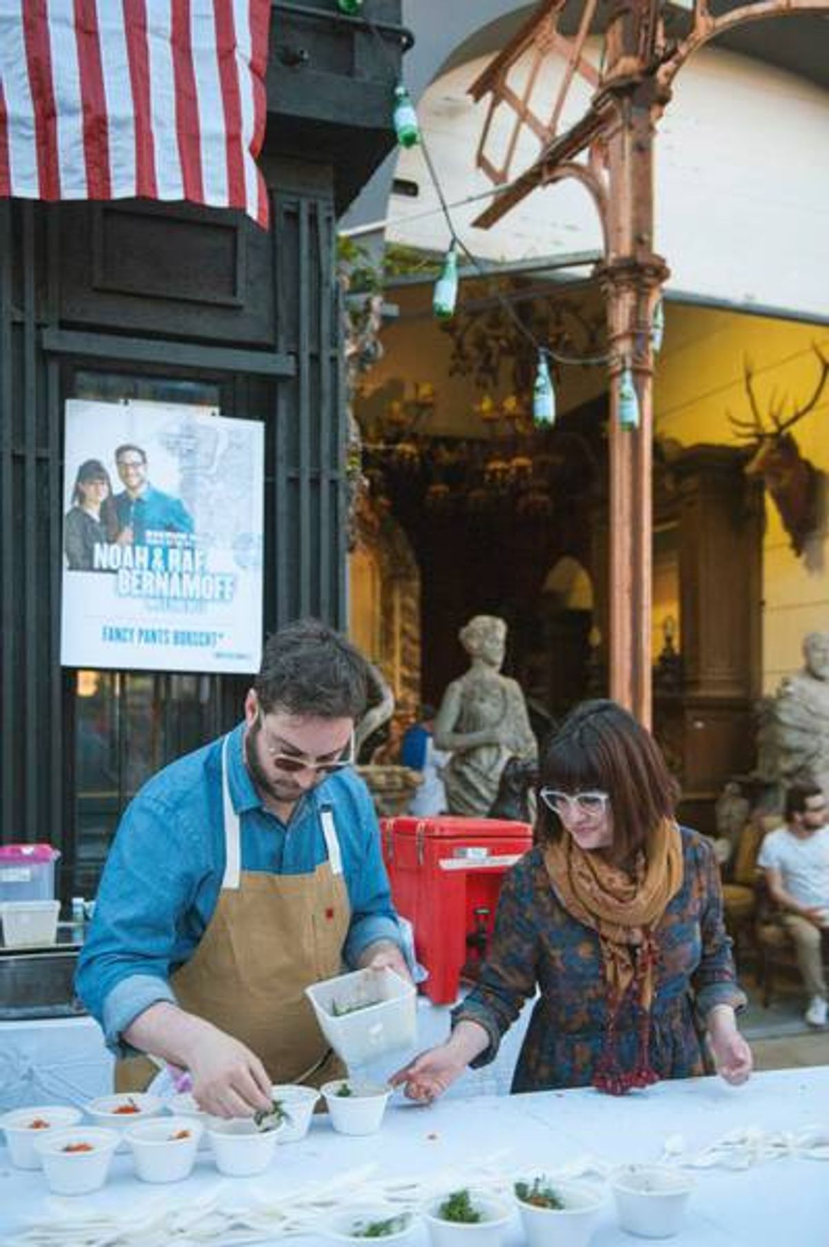 Les chefs Noah et Rae Bernamoff (Mile End Delicatessen)