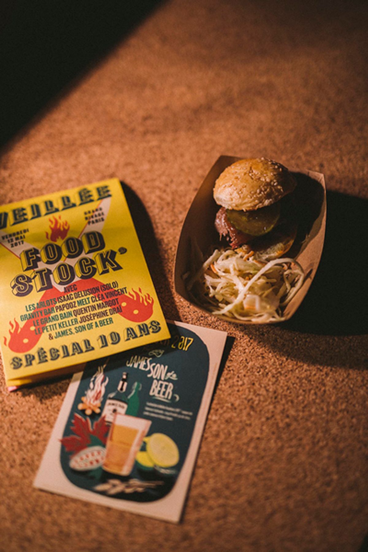 Bun de brisket et coleslaw par Jeffrey Howard de MELT