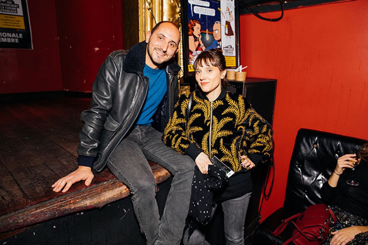 Karim Rissouli et sa femme