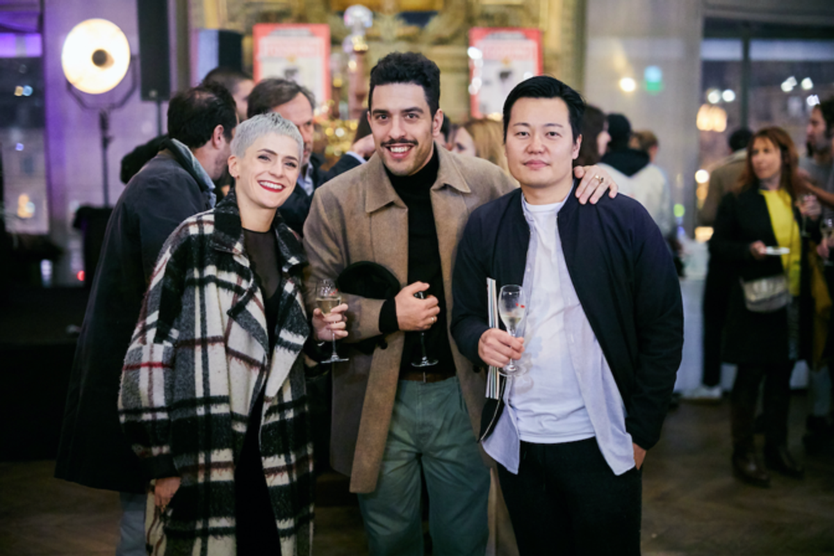 Stephanie Crockford, Simone Tondo et Taku Sekine