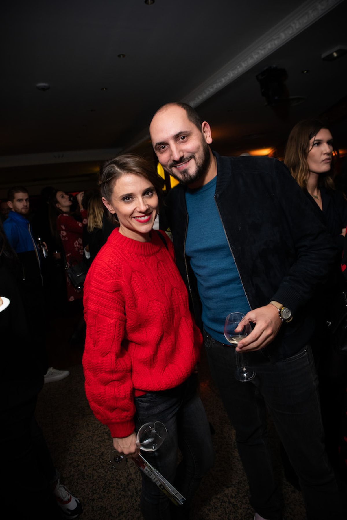 Mélanie Taravent et Karim Rissouli
