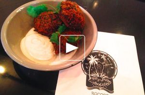 Fallafel et yaourt à l'ail