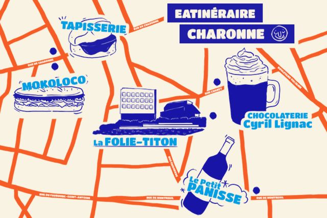 Trotte et boulotte à Charonne