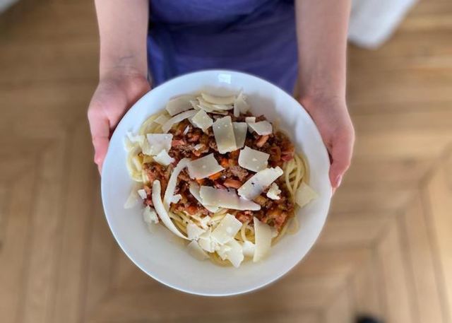 Les spaghettis bolo régale-marmots