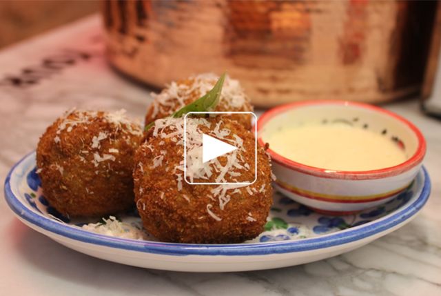 Arancini à la truffe