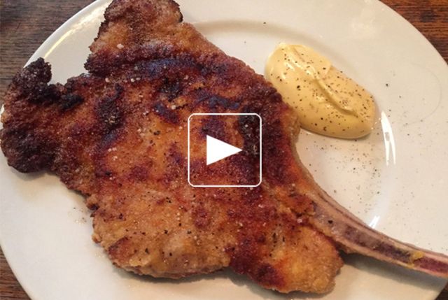 Côte de veau alla milanese