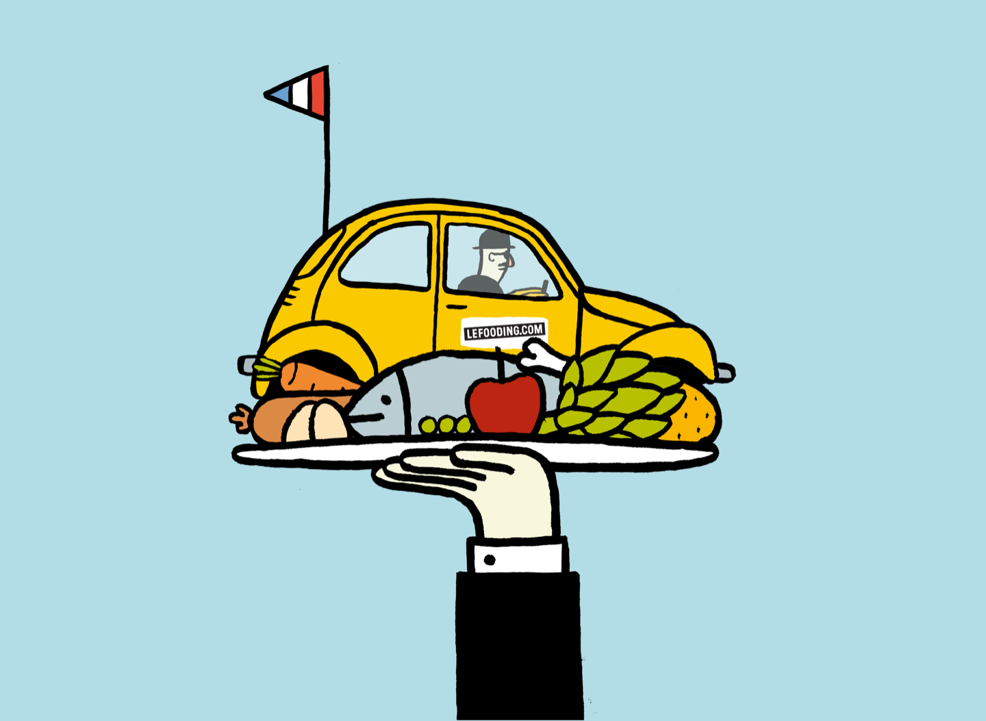 Illustration extraite du Guide Fooding 2013