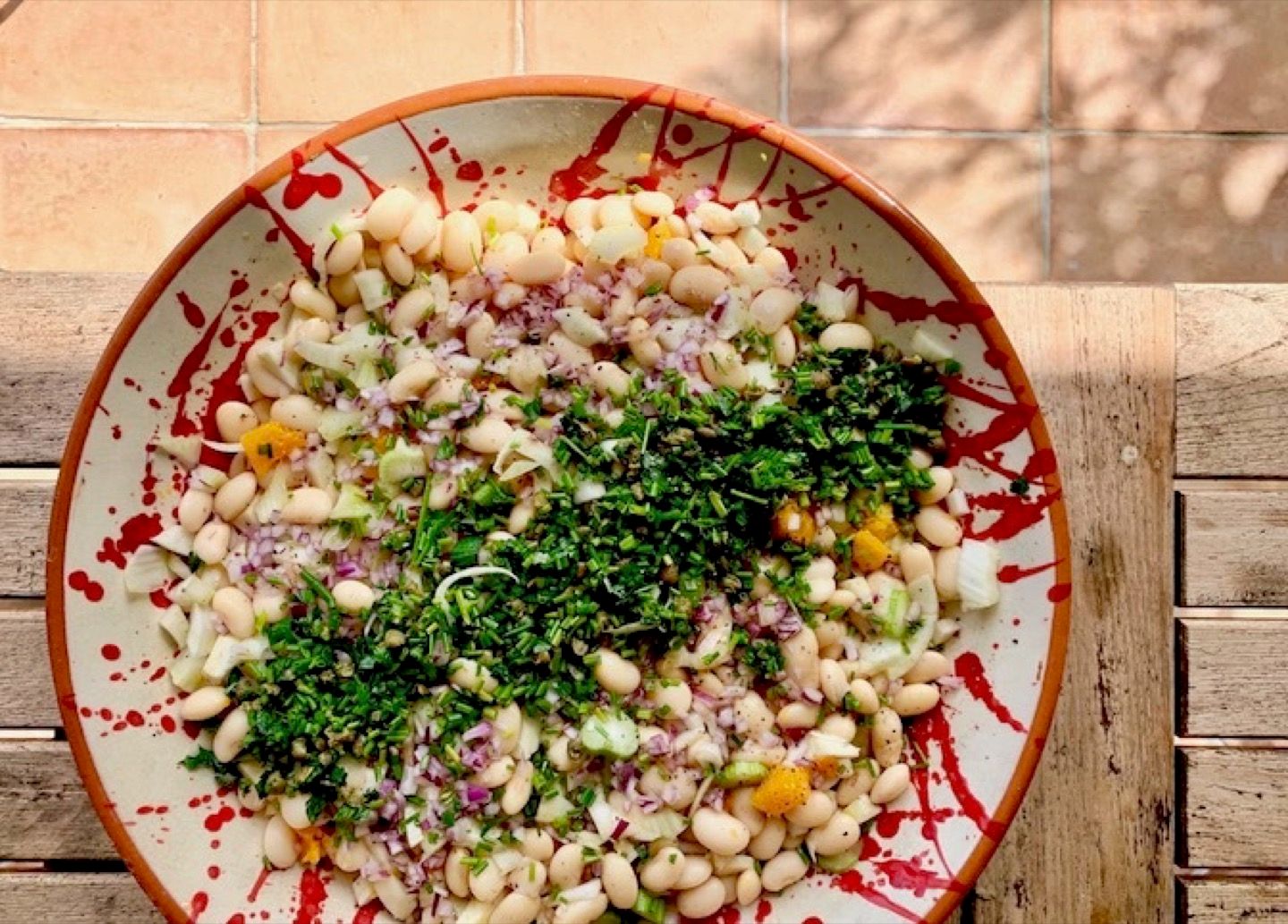 Recette "Salade de beans" - Fooding ®
