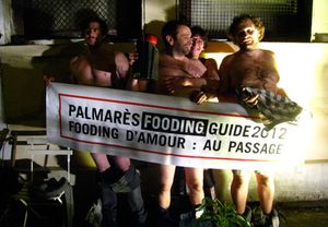 Le palmarès Fooding Guide 2012 est servi !