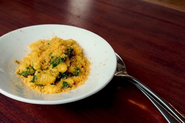 Pâtes malloreddus à la poutargue