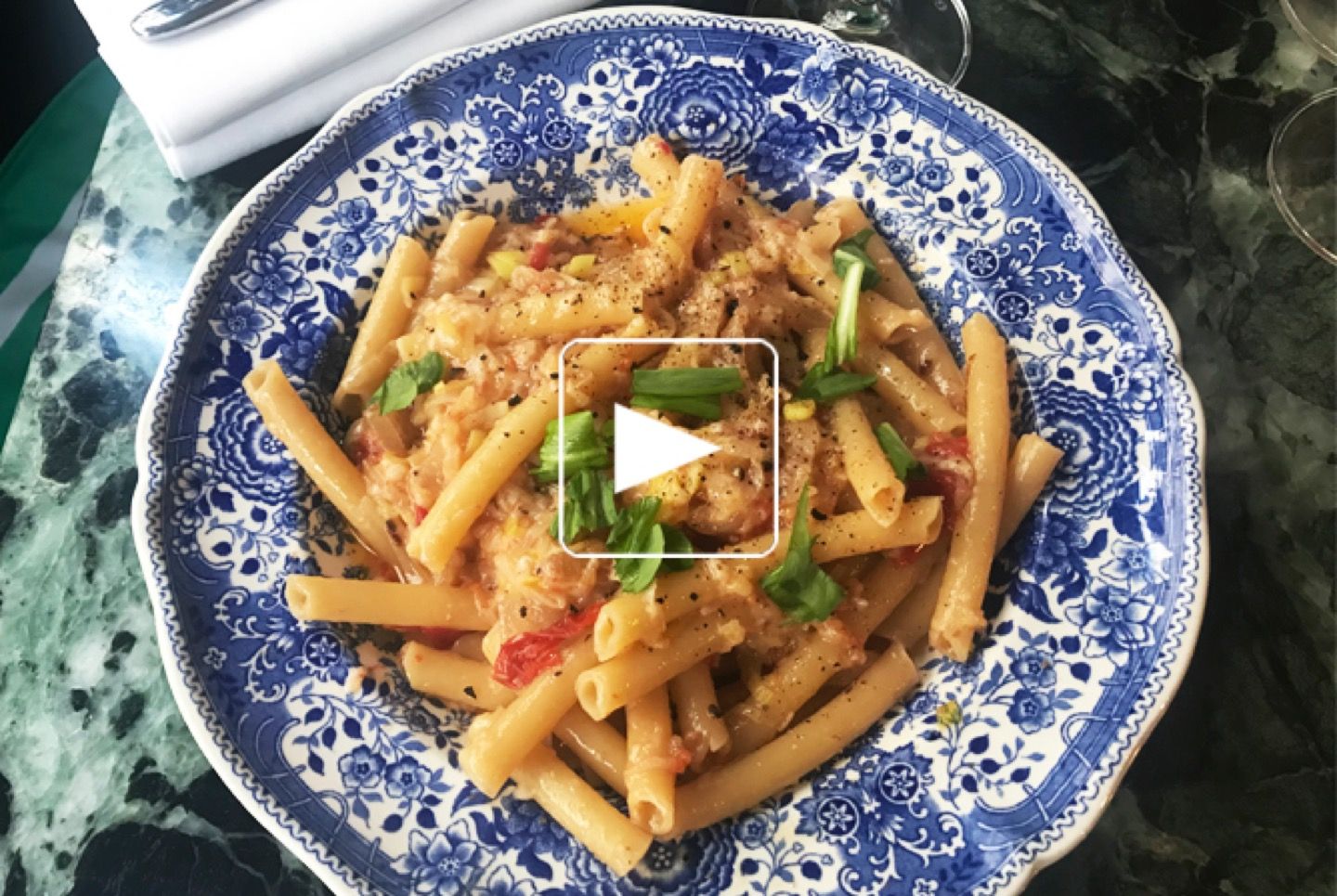 Recette ziti al lardo di colonnata - Da Graziella - Fooding ®