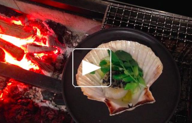 Saint-jacques fumée