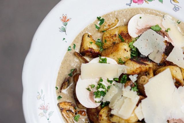 Gnocchis aux champipis