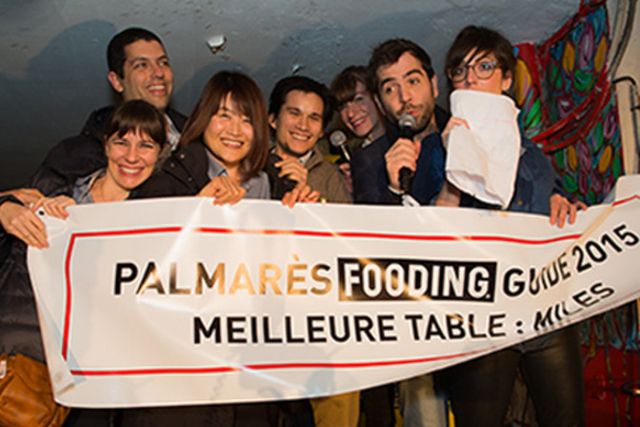 Le Fooding guide's 2015 awards