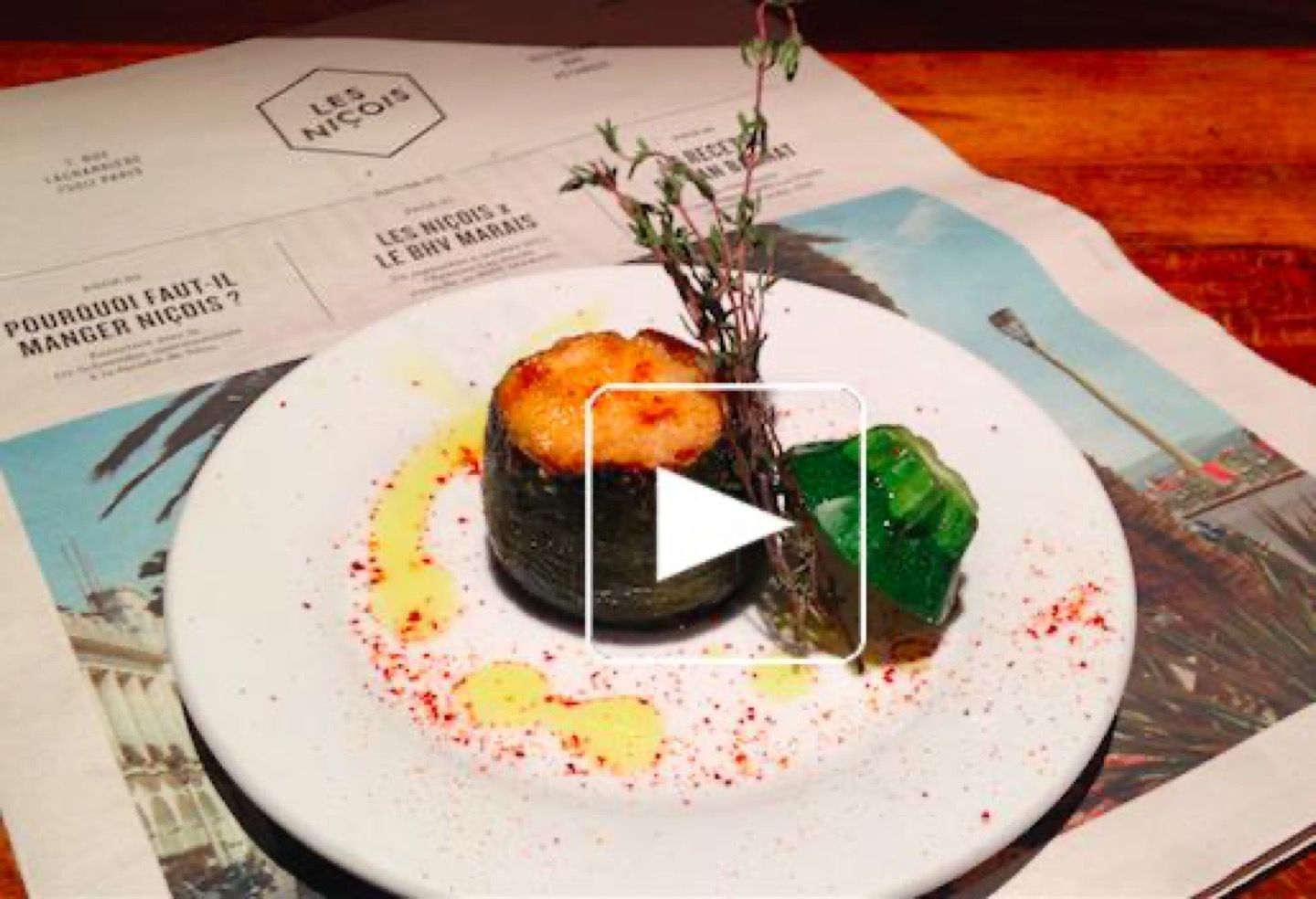 Recette courgette farcie de tata Josette - Les Niçois - Fooding ®