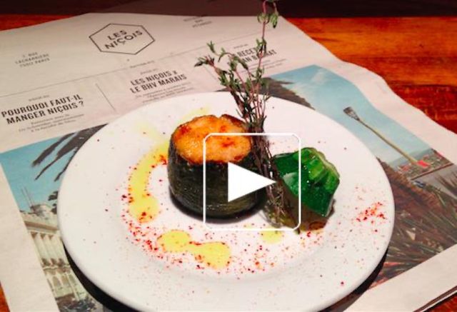 Courgette farcie de tata Josette