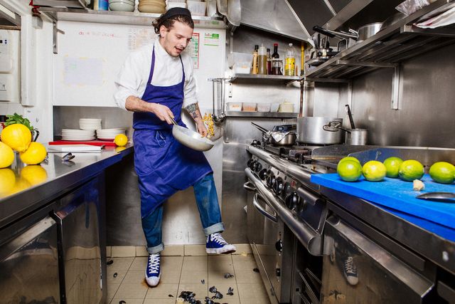 Artichaut, moule, moelle et ricotta