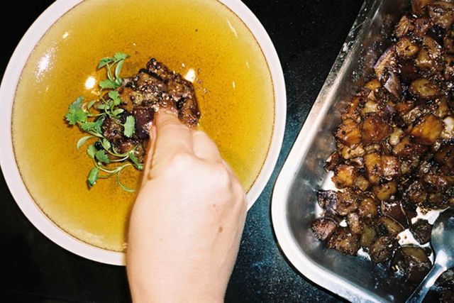 Les aubergines à la sichuanaise