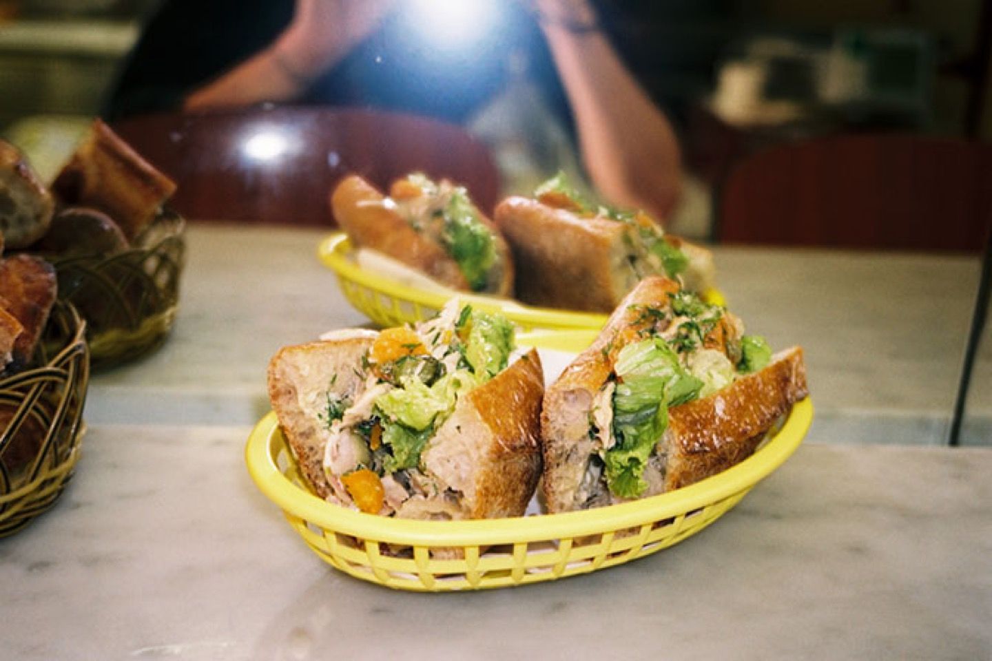Recette le sandwich poulet pot-au-feu - Chez Aline - Fooding ®