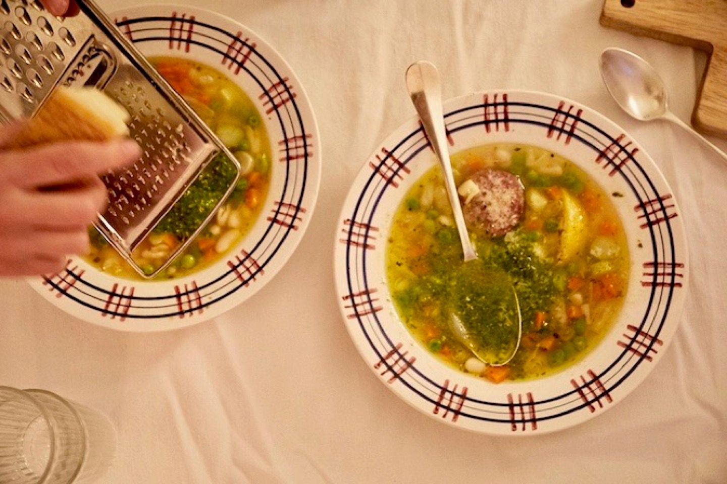 Recette "Ma soupe au pistou" - Fooding ®