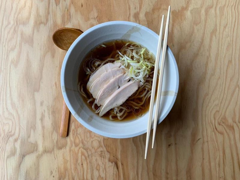 Ramen au poulet fermier