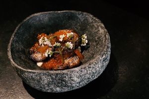 Cervelle de canut aux œufs de truite