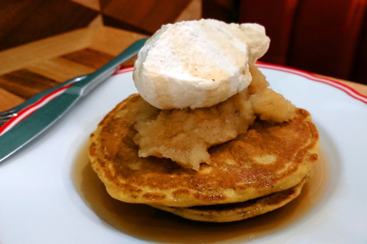 Recette pancakes au potimarron - Holybelly - Fooding ®