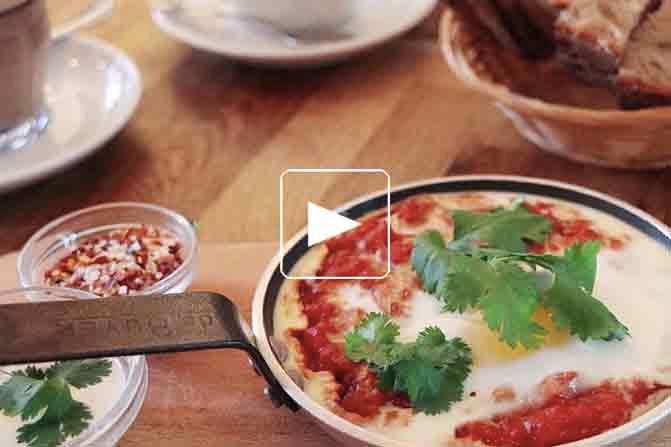 Recette shakshuka - Café Oberkampf - Fooding ®