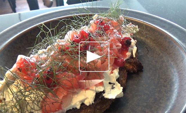 Tartine tarama-fenouil