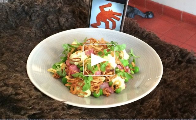 Tartare de veau aux anchois blancs