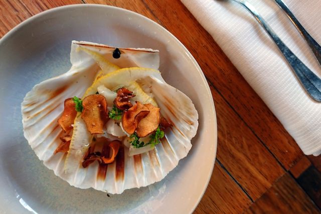 Tartare de saint-jacques