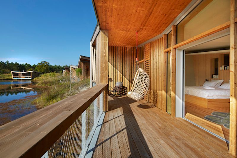 Les Echasses - Golf & Surf Eco Lodge (Saubion)