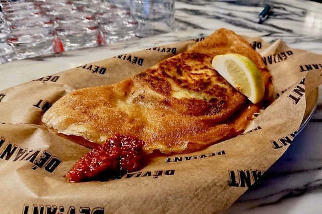 Brick thon, œuf, pomme de terre