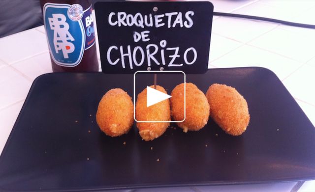 Croquetas de chorizo
