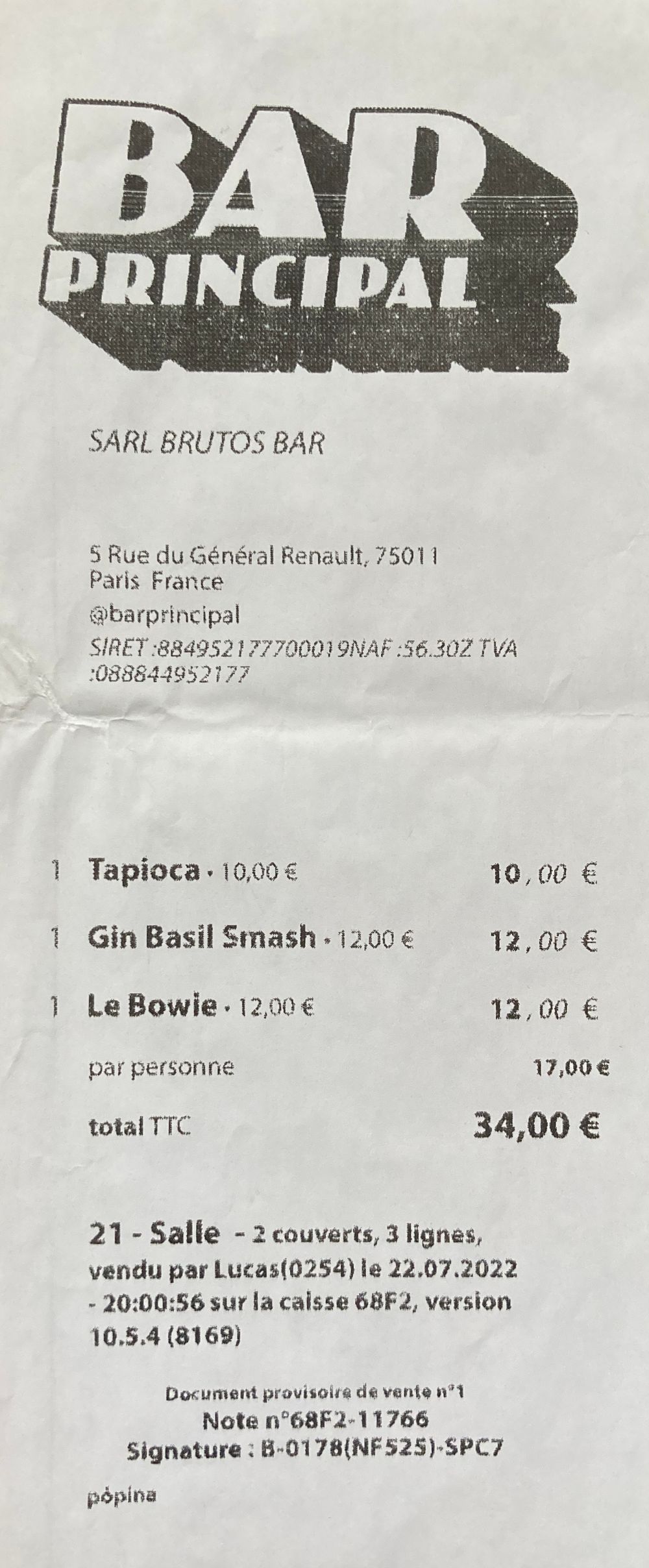 Bar-75011-Bar Principal