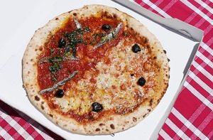 Pizza moitié-moitié