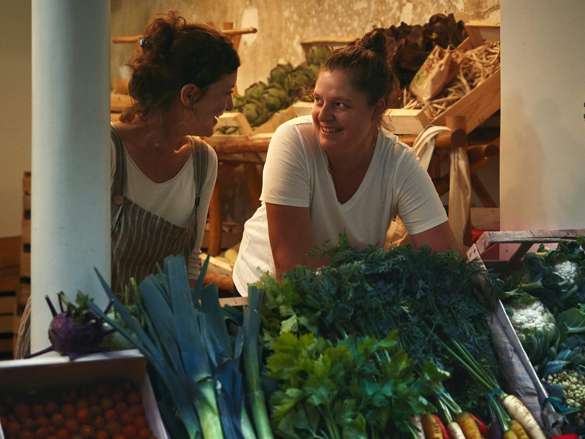 Camille Labro et Chloé Charles (L'école comestible)
