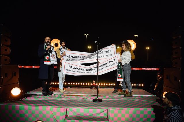 Au régal des oreilles : Mickaëlle, Louis-Philippe et Alexis de l’Auberge de la Roche