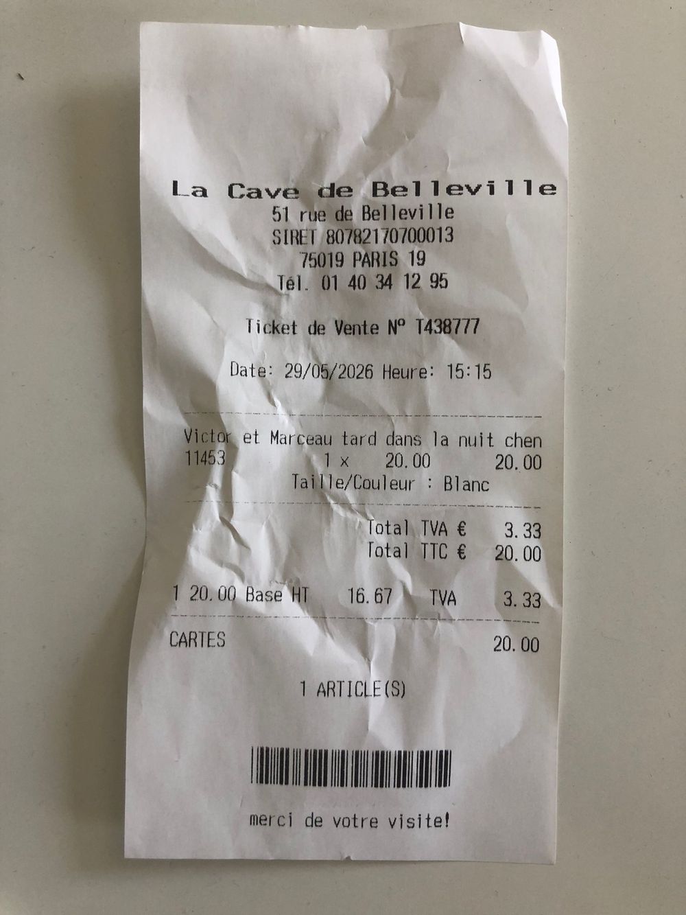 75019-La Cave de Belleville