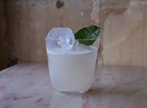 Saison des Verseau : verjus, saké, vermouth blanc